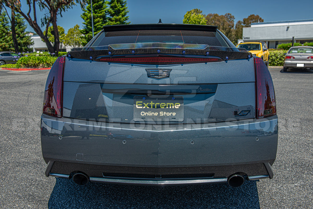2009-15 Cadillac CTS-V Sedan DRY Carbon Fiber Rear Diffuser image 4