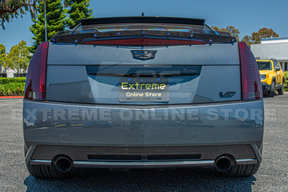 2009-15 Cadillac CTS-V Sedan DRY Carbon Fiber Rear Diffuser image 5
