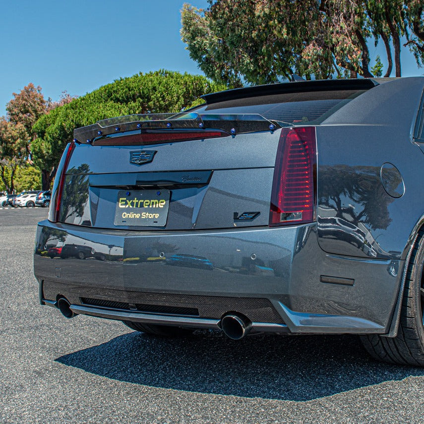 2009-15 Cadillac CTS-V Sedan DRY Carbon Fiber Rear Diffuser image 2
