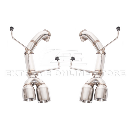 2011-14 Subaru Impreza WRX / STi Muffler Delete Axle Back Quad Exhaust image 10