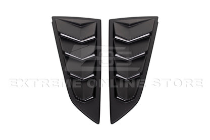 Corvette C7 Track Package Side Quarter Window Louver image 7