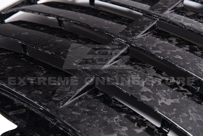 2020-23 Ford Mustang GT500 DRY Carbon Fiber Front Hood Vent & Rain Tray Cover image 15