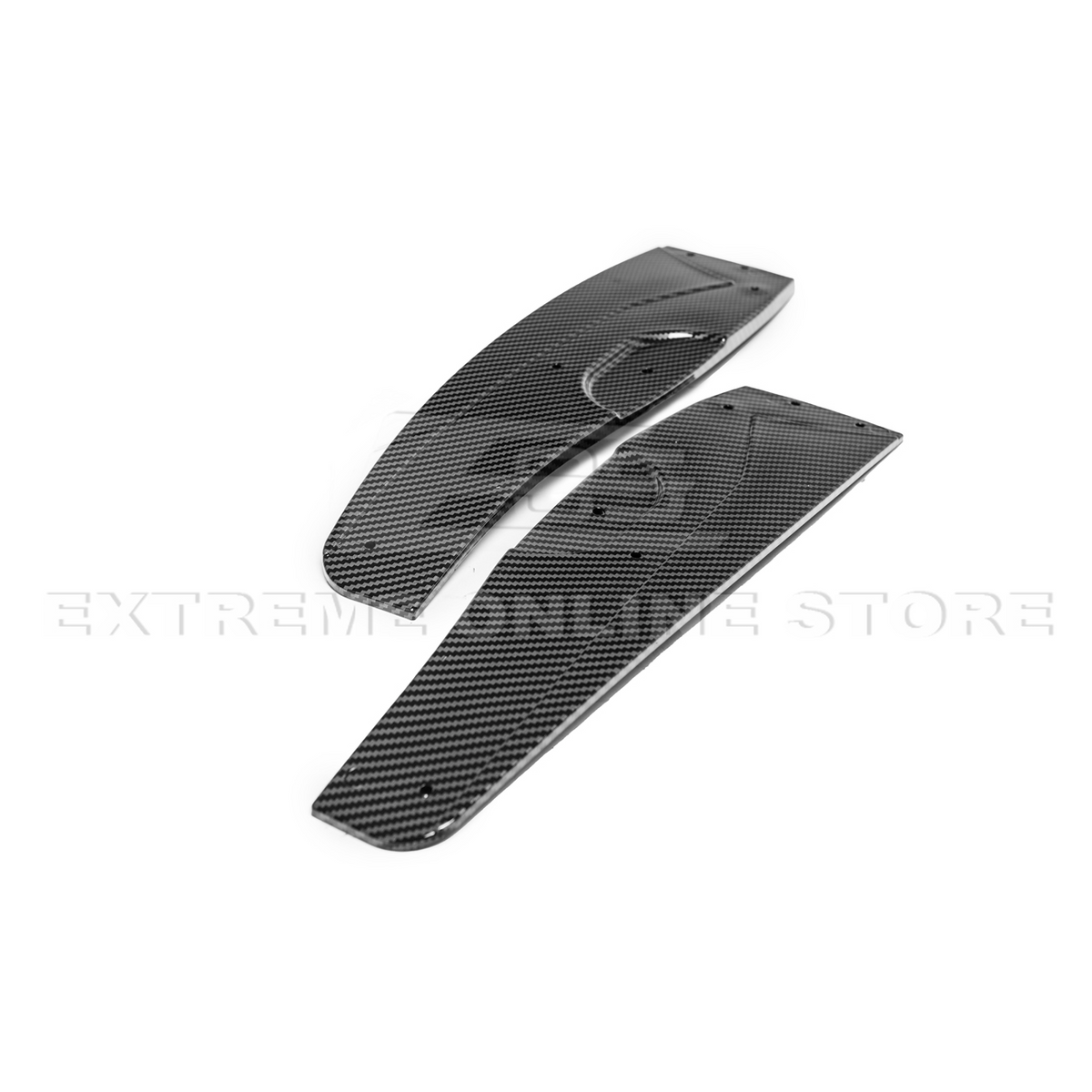 Corvette C6 Base Model Extended Front Splitter Lip Side Skirts Rocker Panels image 51