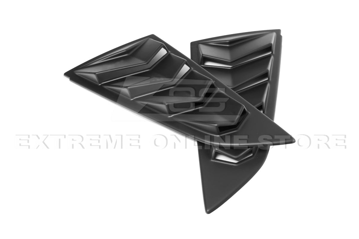 Corvette C7 Track Package Side Quarter Window Louver image 5
