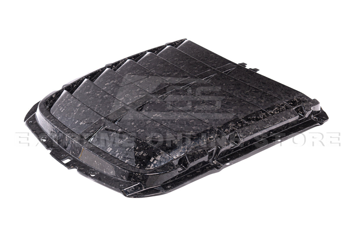 2020-23 Ford Mustang GT500 DRY Carbon Fiber Front Hood Vent & Rain Tray Cover image 16