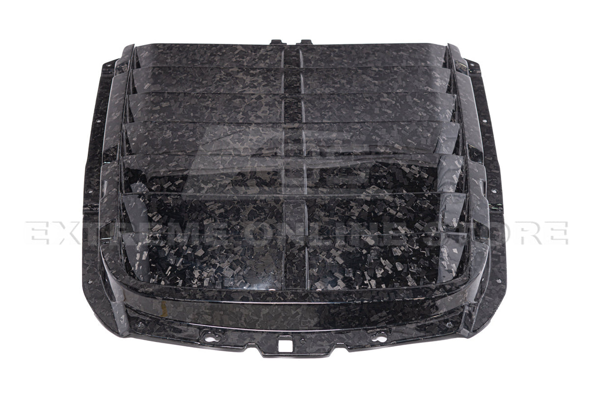 2020-23 Ford Mustang GT500 DRY CARBON FIBER Front Hood Vent image 13