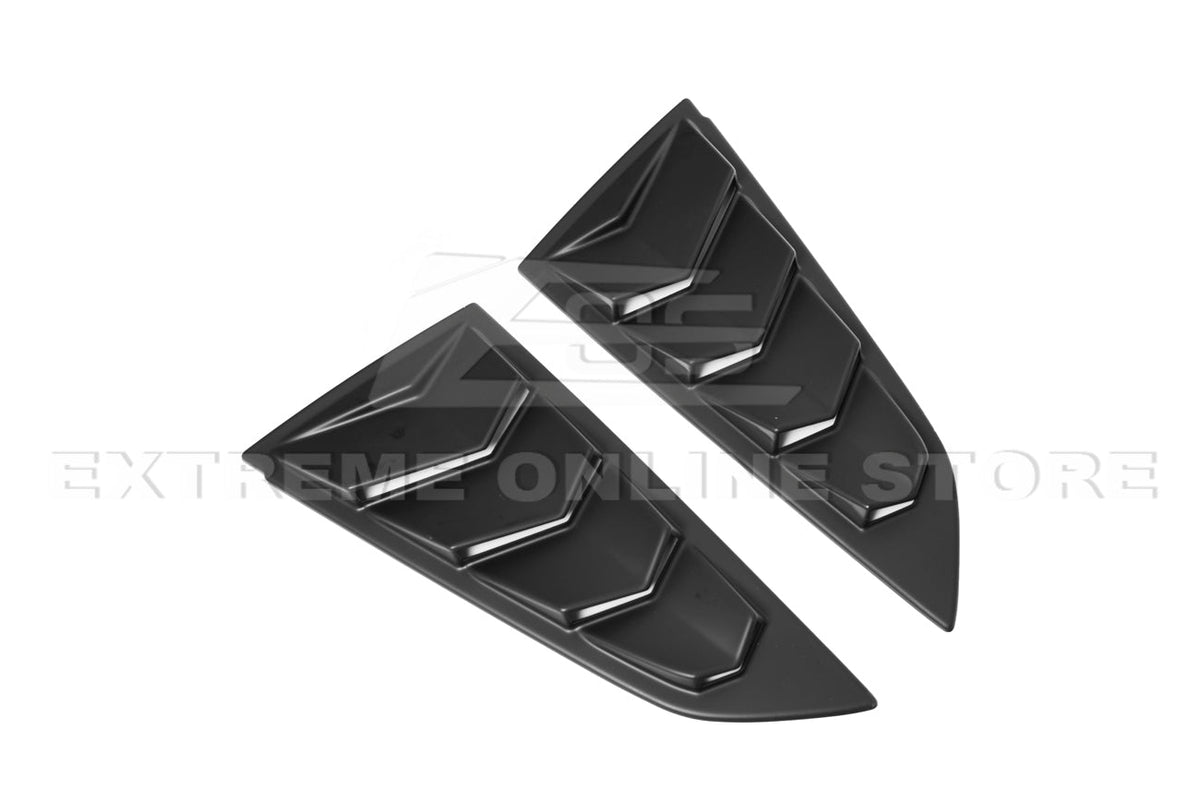 Corvette C7 Track Package Side Quarter Window Louver image 8