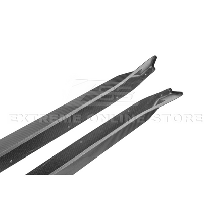 2021-Up BMW G82 G83 M4 M-Performance Carbon Fiber Side Skirts image 12