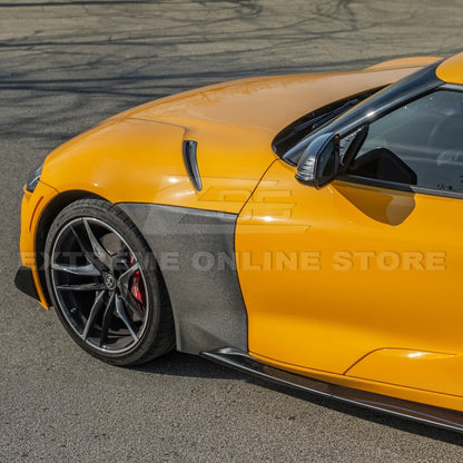 2020-Up Toyota Supra Carbon Fiber Front Side Fender image 5