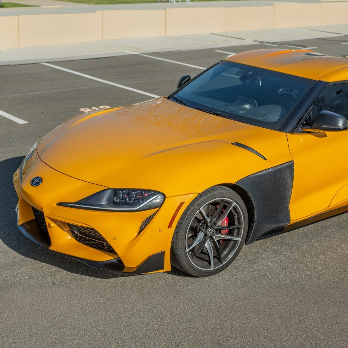 2020-Up Toyota Supra Carbon Fiber Front Side Fender image 1
