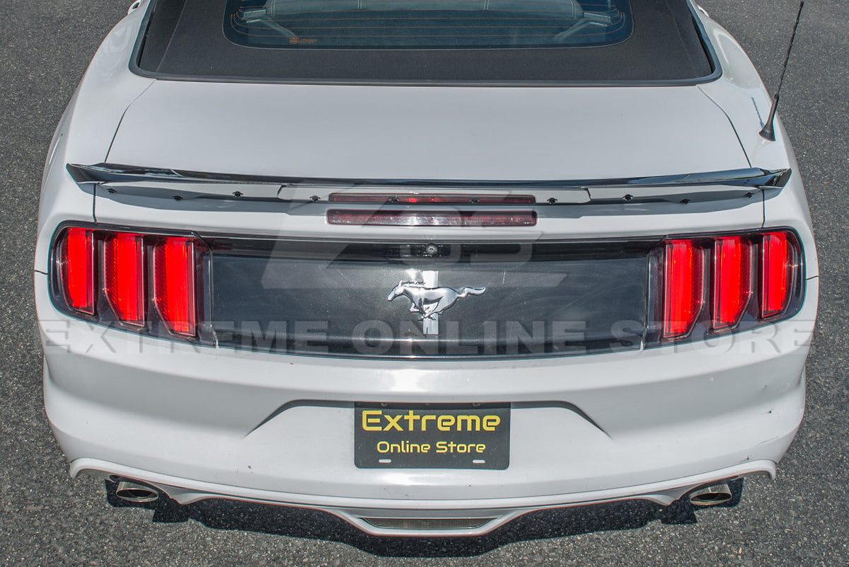 2015-23 Ford Mustang GT350 Rear Spoiler W/ Wicker-Bill Flap Insert image 9