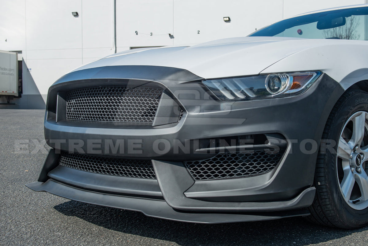2015-17 Ford Mustang GT350 Conversion Front Bumper Kit image 7
