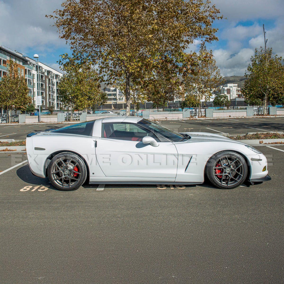Corvette C6 Base | ZR1 Conversion Side Skirts Rocker Panels image 36