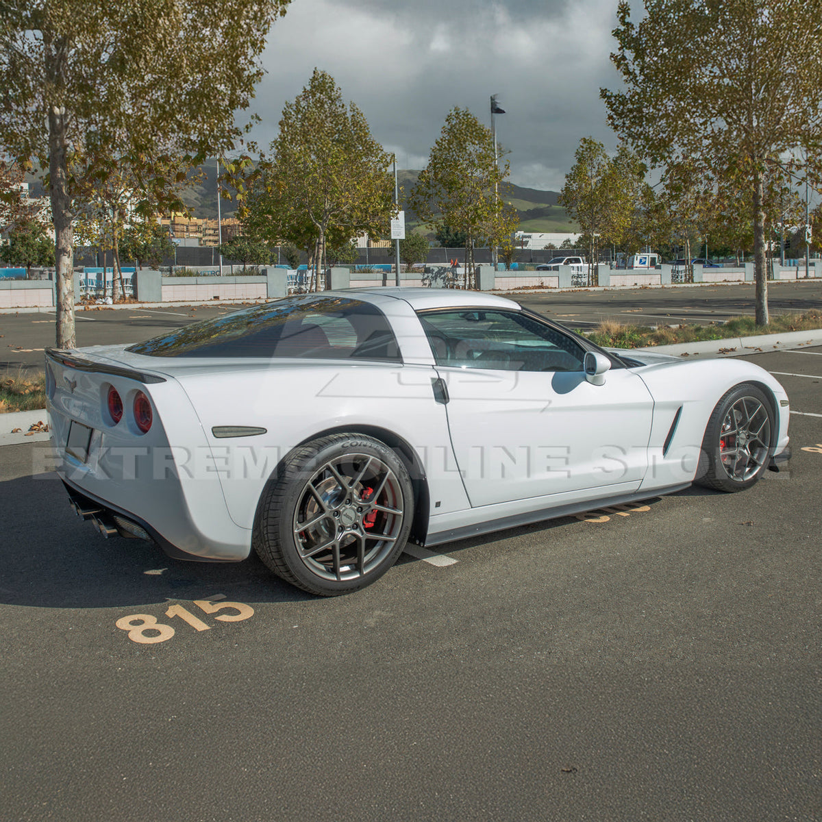 Corvette C6 Base | ZR1 Conversion Side Skirts Rocker Panels image 37