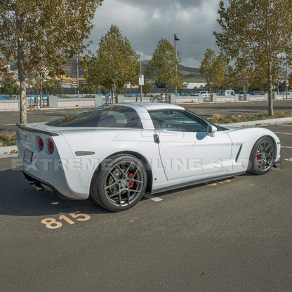 Corvette C6 Base | ZR1 Conversion Side Skirts Rocker Panels image 37