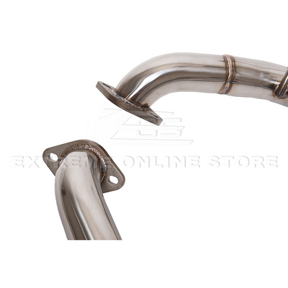 2011-14 Subaru Impreza WRX / STi Muffler Delete Axle Back Quad Exhaust image 18