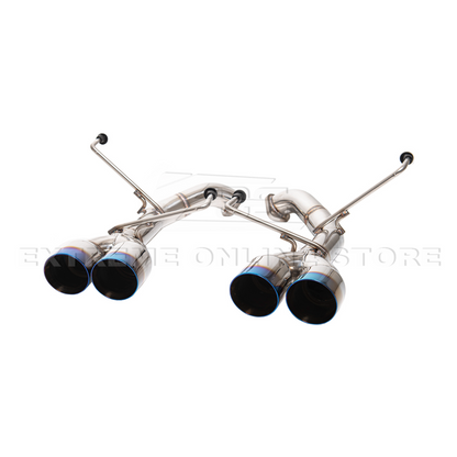 2011-14 Subaru Impreza WRX / STi Muffler Delete Axle Back Quad Exhaust image 16