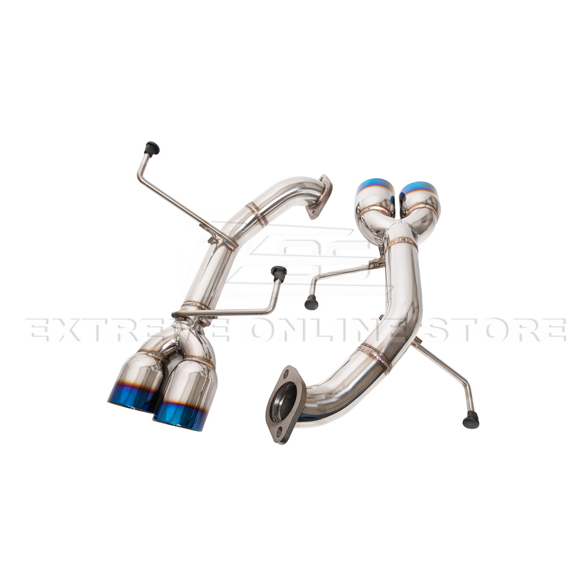 2011-14 Subaru Impreza WRX / STi Muffler Delete Axle Back Quad Exhaust image 17
