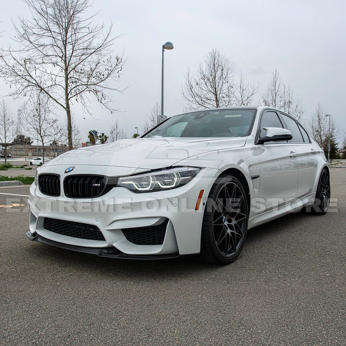 2014-20 BMW F80 M3/ F82 M4 Carbon Front Splitter & Side Skirts image 6