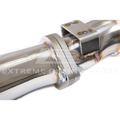 2017-21 Honda Civic Hatchback Sport FK7 3" Single Cat-Back Exhaust image 12