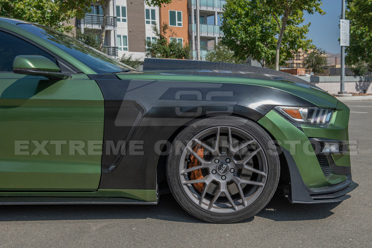 2015-17 Ford Mustang GT350 Conversion Front Side Fenders image 9