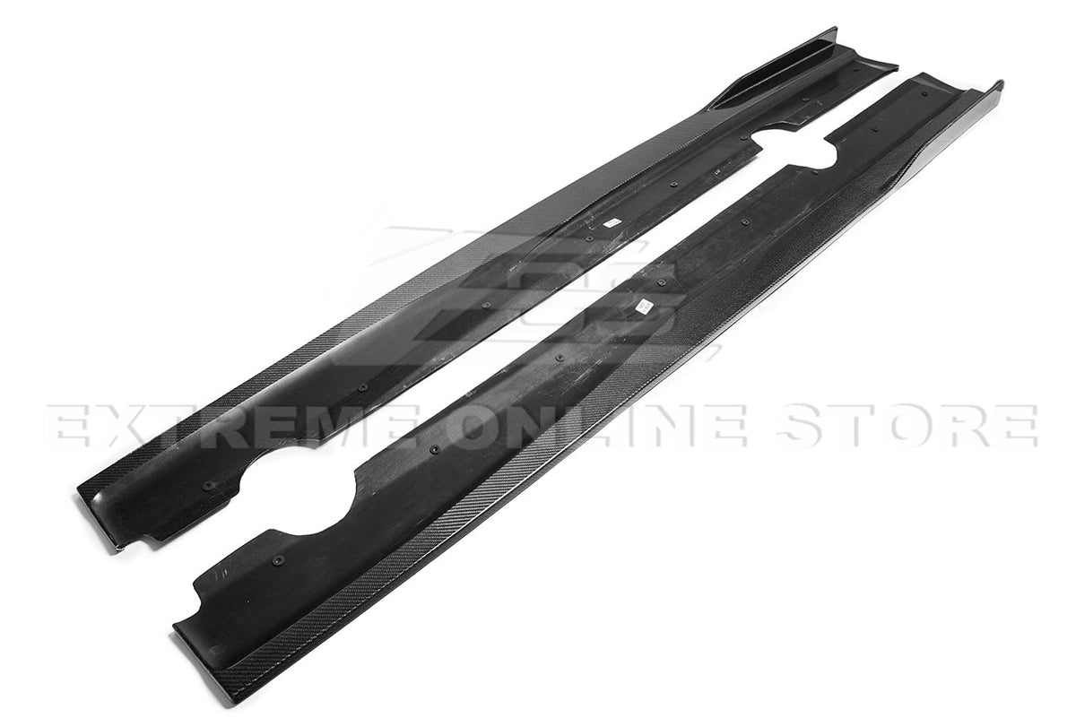 2004-06 Pontiac GTO Carbon Fiber Side Skirts Rocker Panels image 9