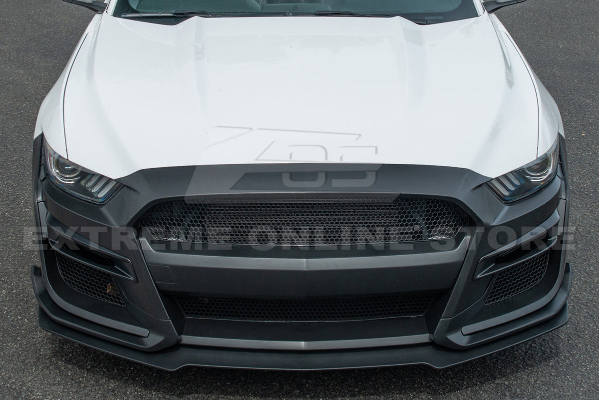 2015-17 Ford Mustang GT500 Conversion Front Bumper Kit image 8