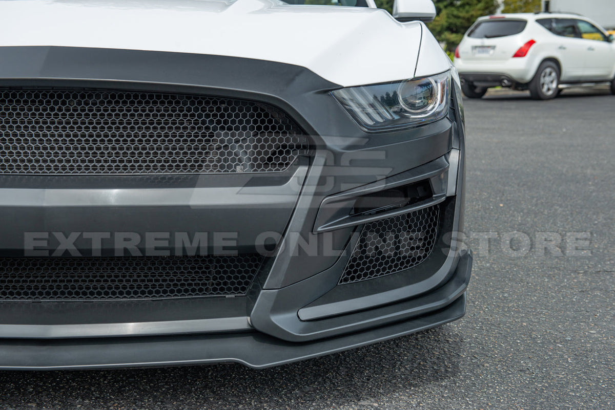 2015-17 Ford Mustang GT500 Conversion Front Bumper Kit image 11