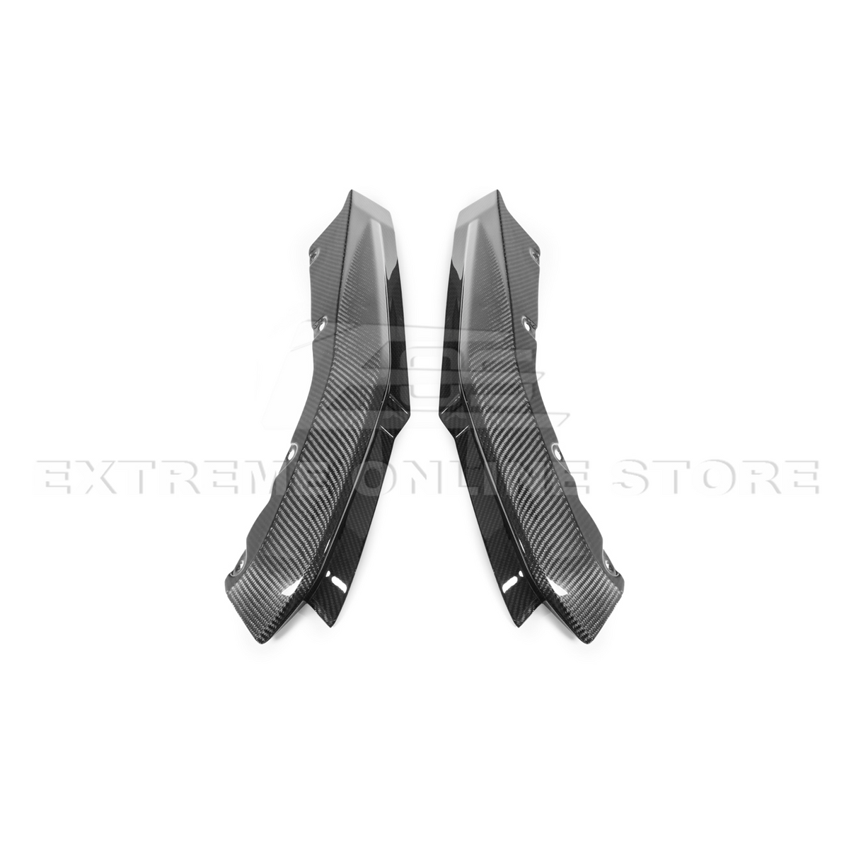 2021-Up BMW G82 G83 M4 Rear Apron Lip Splitter image 9
