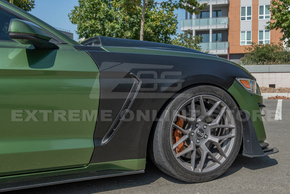 2015-17 Ford Mustang GT350 Conversion Front Side Fenders image 8