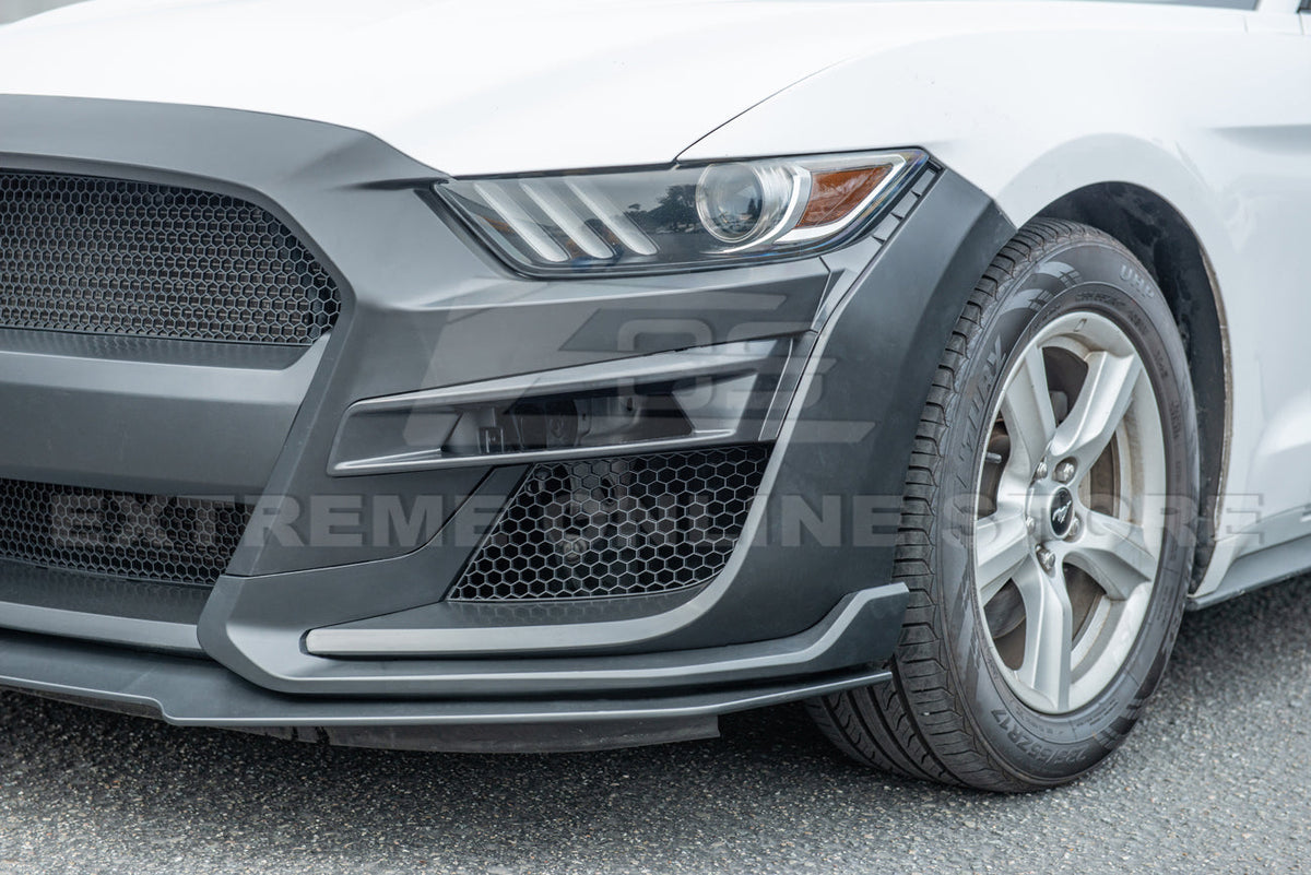 2015-17 Ford Mustang GT500 Conversion Front Bumper Kit image 9