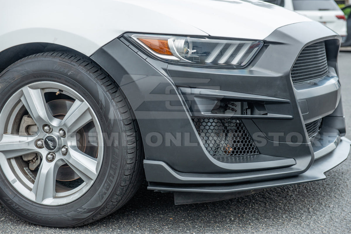 2015-17 Ford Mustang GT500 Conversion Front Bumper Kit image 6