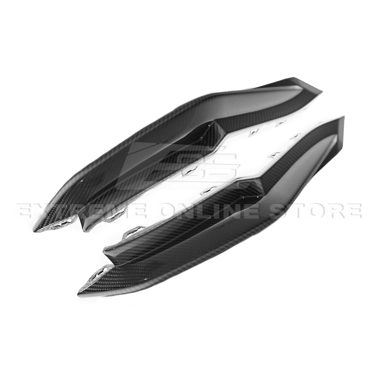 2021-Up BMW G82 G83 M4 Rear Apron Lip Splitter image 7