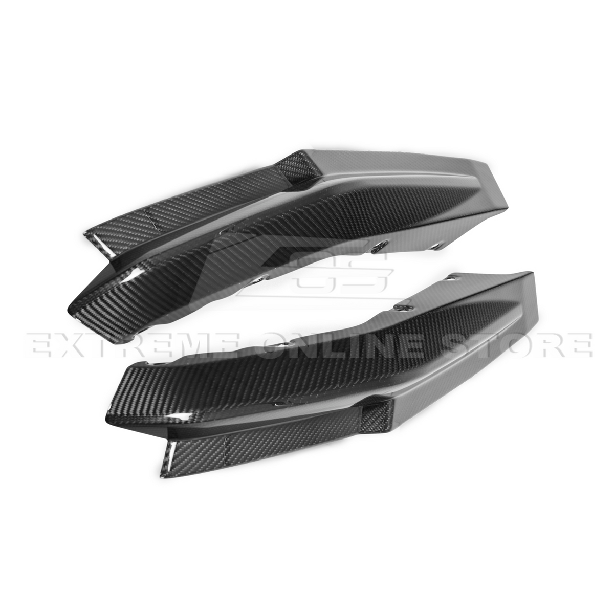 2021-Up BMW G82 G83 M4 Rear Apron Lip Splitter image 8