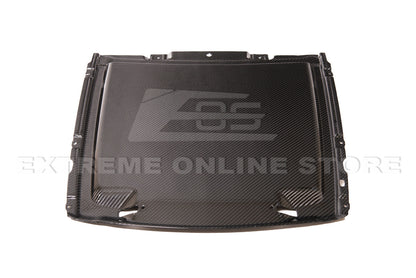 2020-23 Ford Mustang GT500 DRY Carbon Fiber Front Hood Vent & Rain Tray Cover image 10