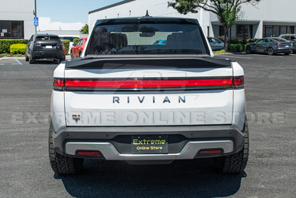 2022-Up Rivian R1T | Street Series Matte Black Rear Tailgate Lid Wing Spoiler image 11