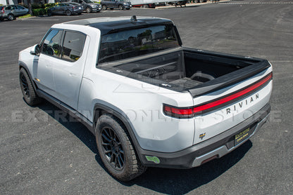 2022-Up Rivian R1T | Street Series Matte Black Rear Tailgate Lid Wing Spoiler image 15