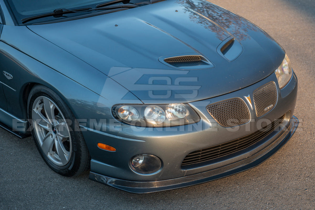 2004-06 Pontiac GTO Carbon Fiber Front Splitter Lip Ground Effect image 7