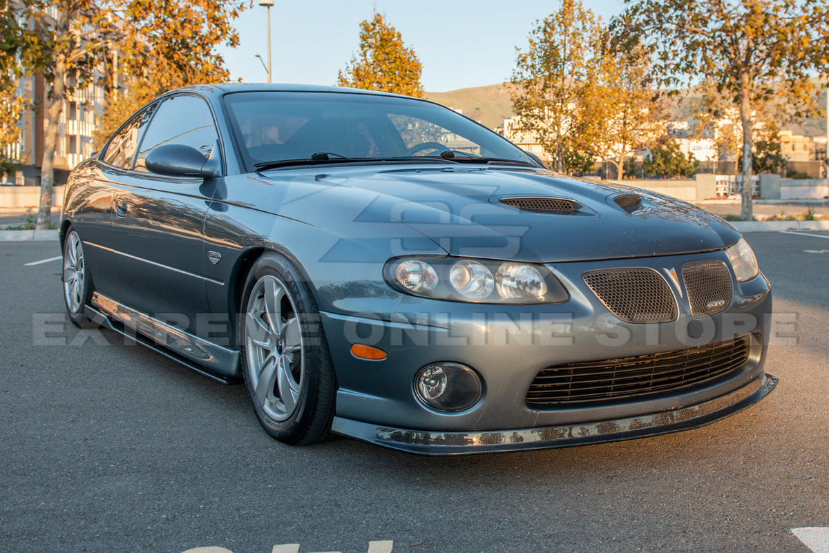 2004-06 Pontiac GTO Carbon Fiber Front Splitter Lip Ground Effect image 8