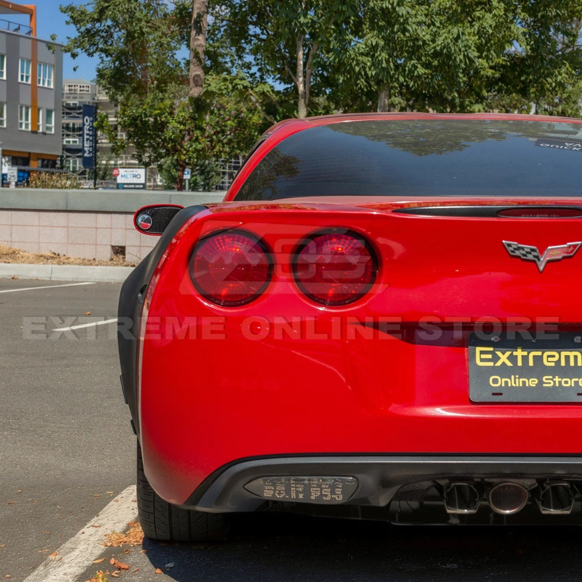 Chevrolet Corvette C6 ZR1 Widebody Conversion Rear Side Fenders image 8