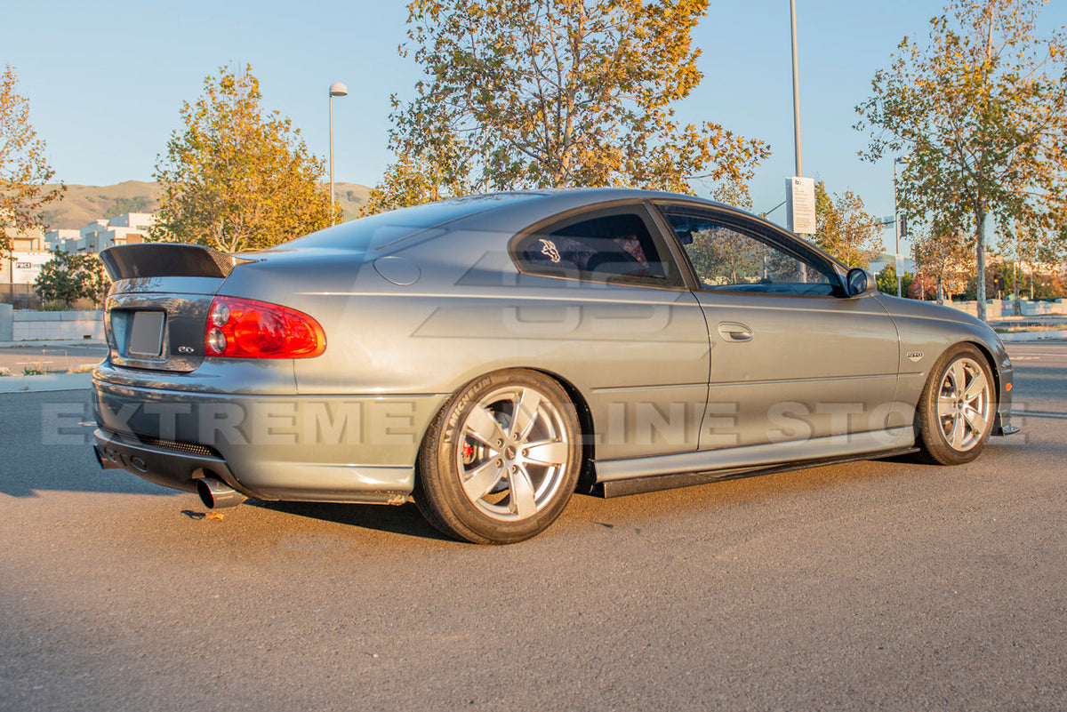 2004-06 Pontiac GTO Carbon Fiber Side Skirts Rocker Panels image 7