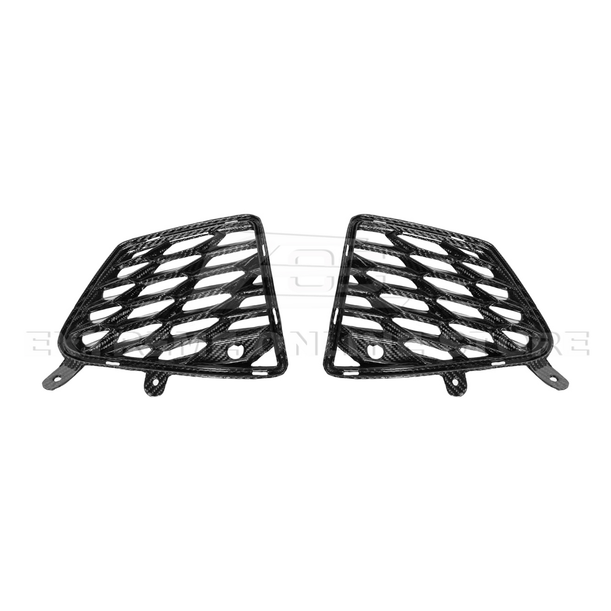 Chevrolet Corvette C8 DRY CARBON FIBER Rear Grill Cover image 13