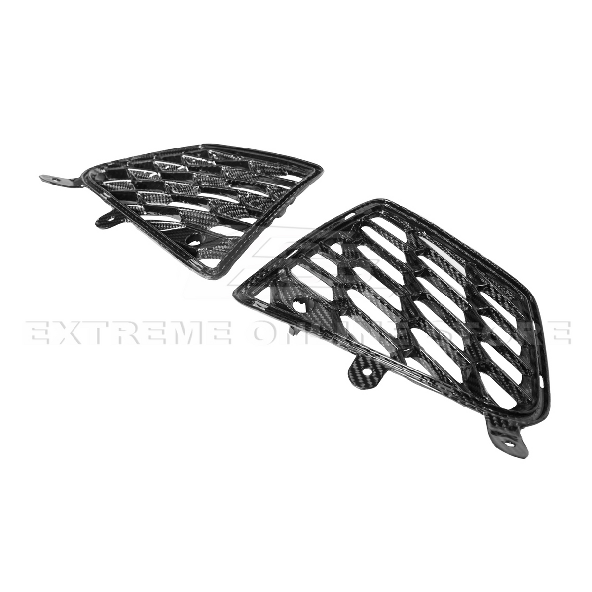 Chevrolet Corvette C8 DRY CARBON FIBER Rear Grill Cover image 14