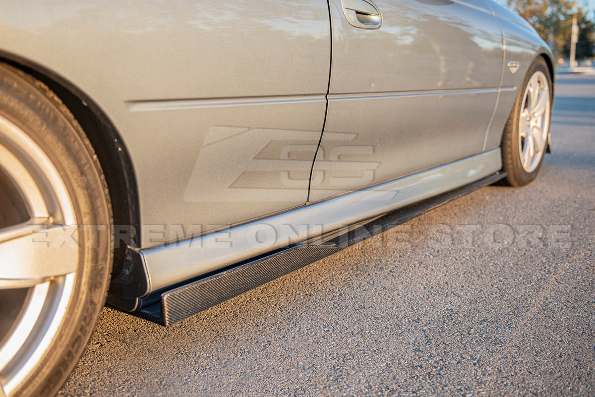 2004-06 Pontiac GTO Carbon Fiber Side Skirts Rocker Panels image 3