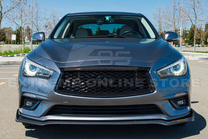 2018-Up Infiniti Q50 Front Bumper Grille Cover image 19