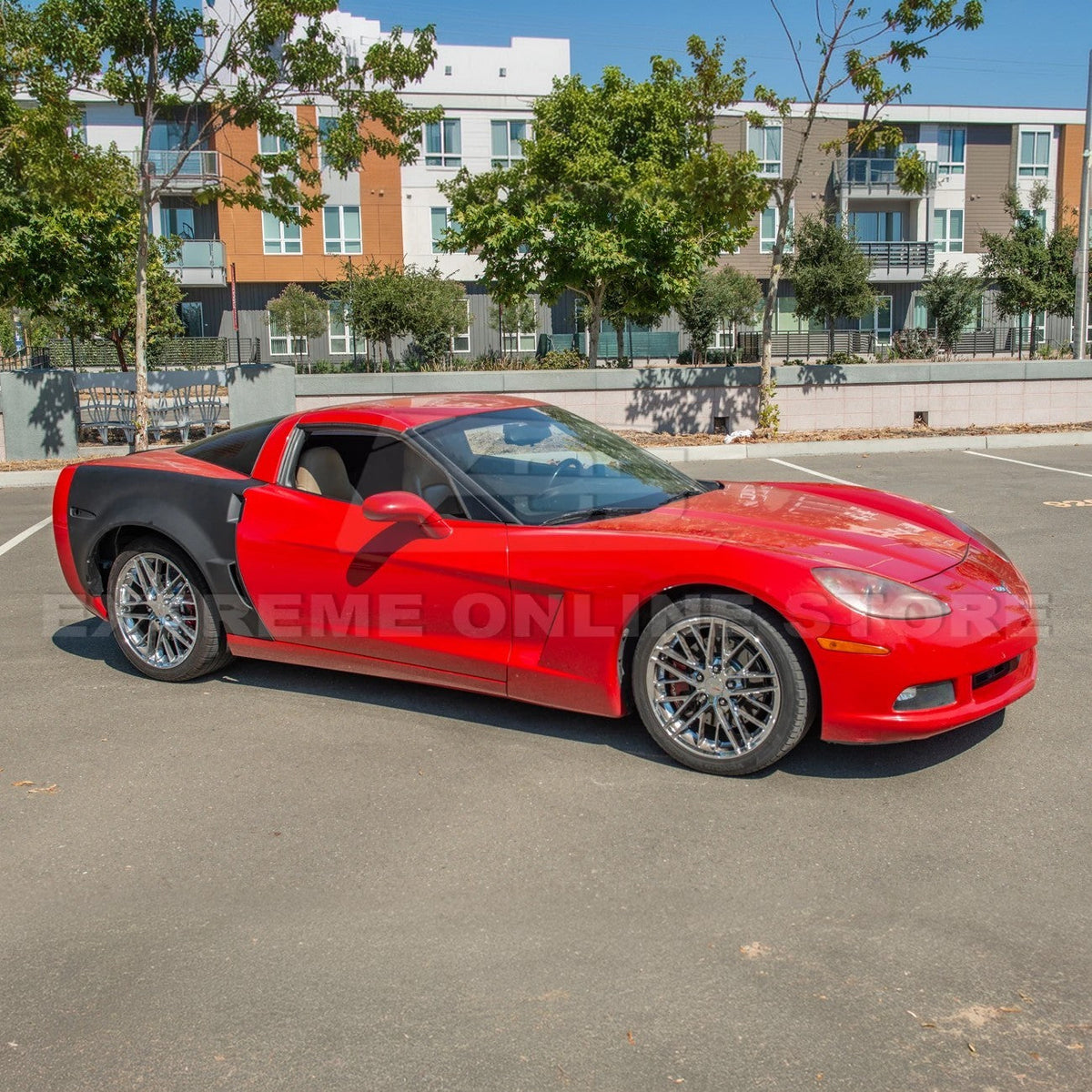 Chevrolet Corvette C6 ZR1 Widebody Conversion Rear Side Fenders image 5