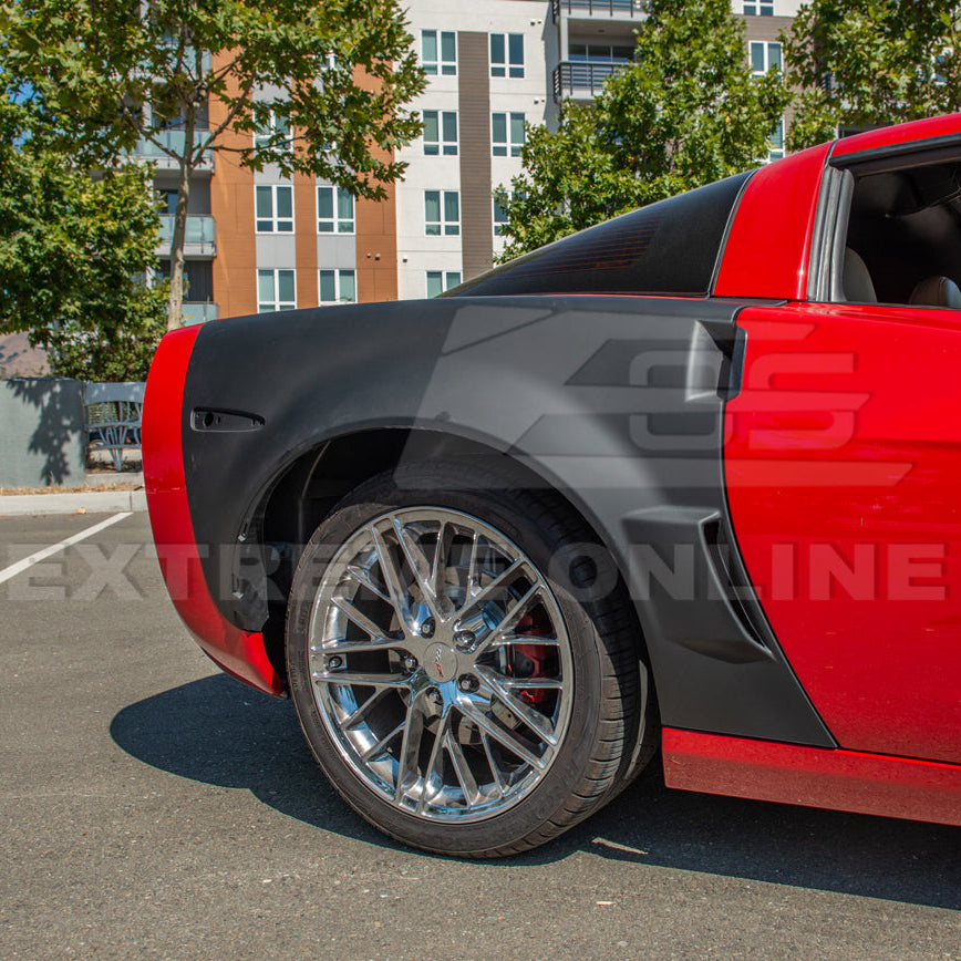 Chevrolet Corvette C6 ZR1 Widebody Conversion Rear Side Fenders image 9