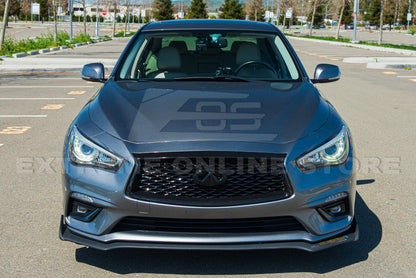 2018-Up Infiniti Q50 Front Bumper Grille Cover image 21
