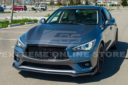 2018-Up Infiniti Q50 Front Bumper Grille Cover image 9