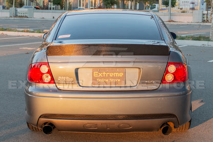 2004-06 Pontiac GTO Carbon Fiber Rear Trunk Spoiler image 7